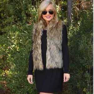 Fabulous Furs Faux fur vest
